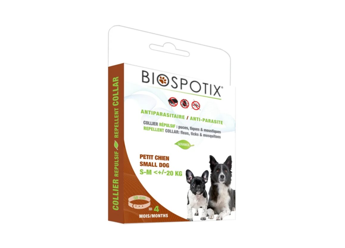 Biospotix anti-parasitaire halsband bij allergieën bij honden