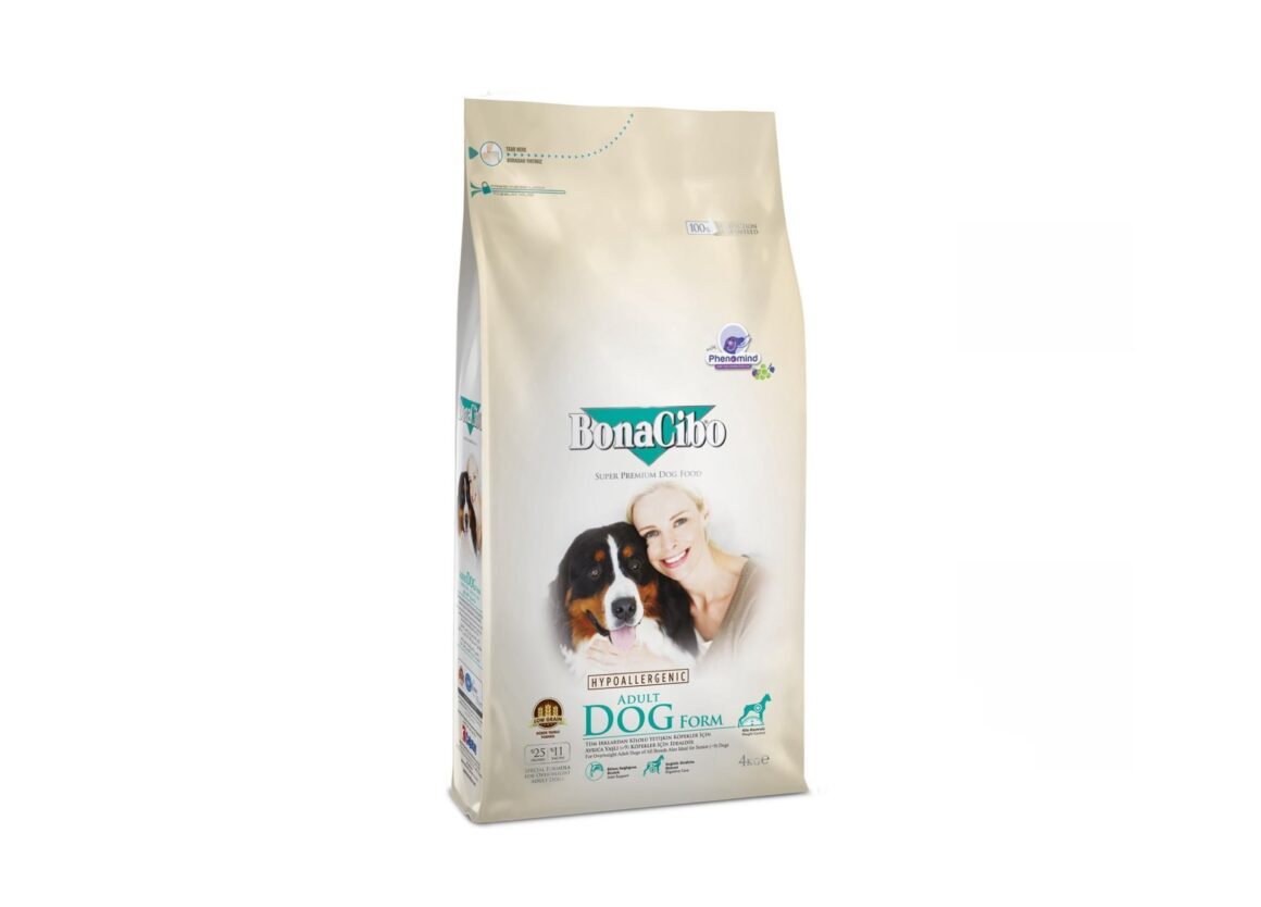 Bonacido Dog Lam & Rijst Hypoallergeen Hondenvoer bij allergieën bij honden