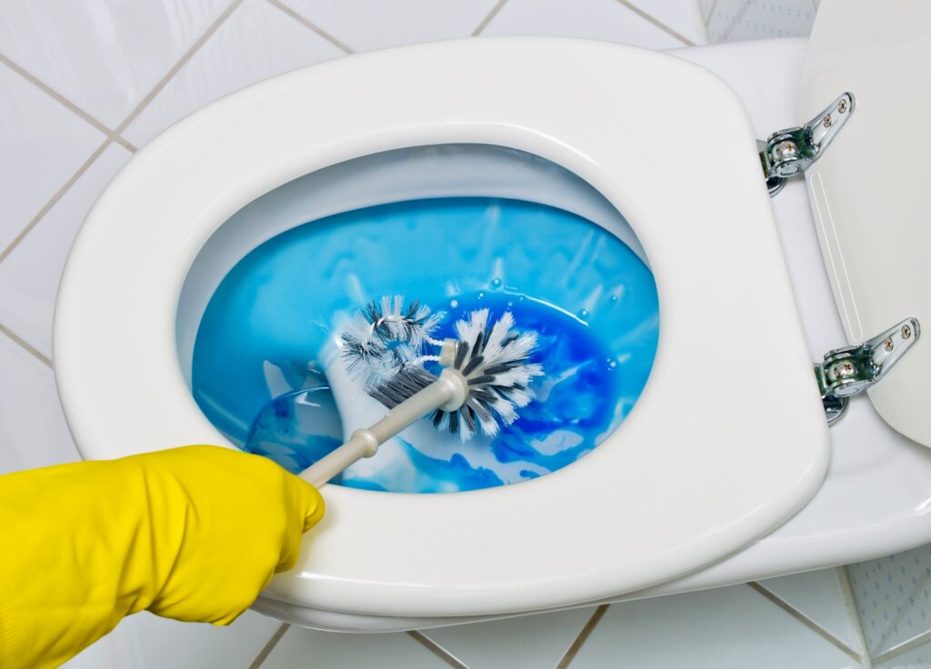 Kun je een verstopte wc ook voorkomen?